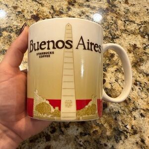 Starbucks Global Collection Buenos Aires 16 Oz Discontinued 2011 Collectible Mug